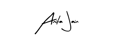 Make a beautiful signature design for name Anita Jain. Use this online signature maker to create a handwritten signature for free. Anita Jain signature style 8 images and pictures png