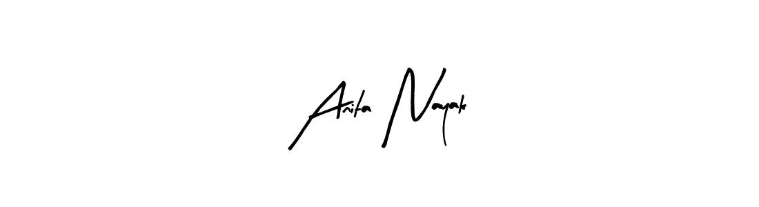 Use a signature maker to create a handwritten signature online. With this signature software, you can design (Arty Signature) your own signature for name Anita Nayak. Anita Nayak signature style 8 images and pictures png
