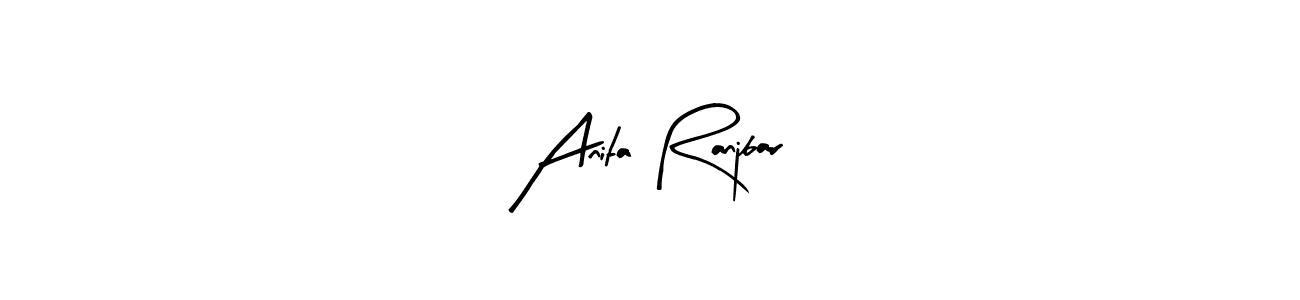 You should practise on your own different ways (Arty Signature) to write your name (Anita Ranjbar) in signature. don't let someone else do it for you. Anita Ranjbar signature style 8 images and pictures png