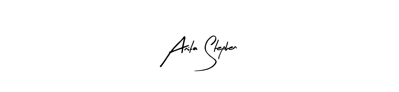 Make a short Anita Stephen signature style. Manage your documents anywhere anytime using Arty Signature. Create and add eSignatures, submit forms, share and send files easily. Anita Stephen signature style 8 images and pictures png