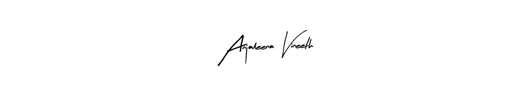 Best and Professional Signature Style for Anjaleena Vineeth. Arty Signature Best Signature Style Collection. Anjaleena Vineeth signature style 8 images and pictures png