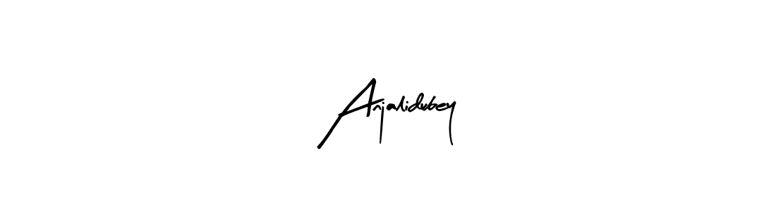Also we have Anjalidubey name is the best signature style. Create professional handwritten signature collection using Arty Signature autograph style. Anjalidubey signature style 8 images and pictures png