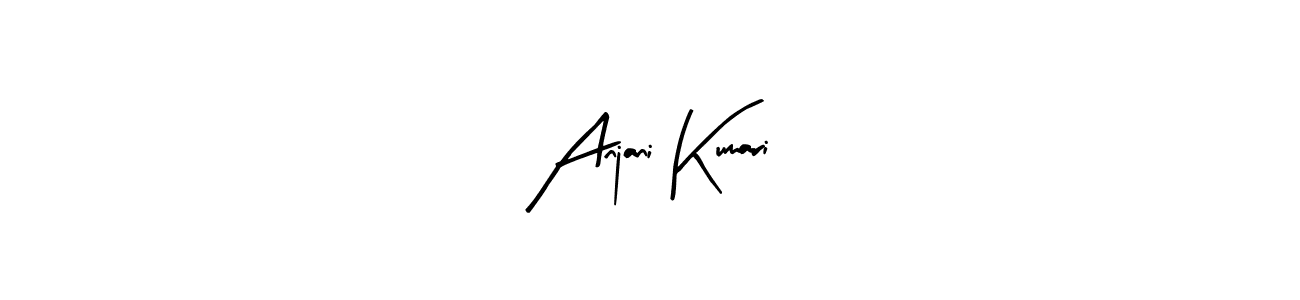 Also we have Anjani Kumari name is the best signature style. Create professional handwritten signature collection using Arty Signature autograph style. Anjani Kumari signature style 8 images and pictures png