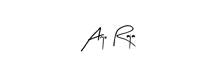 You should practise on your own different ways (Arty Signature) to write your name (Anju Raja) in signature. don't let someone else do it for you. Anju Raja signature style 8 images and pictures png