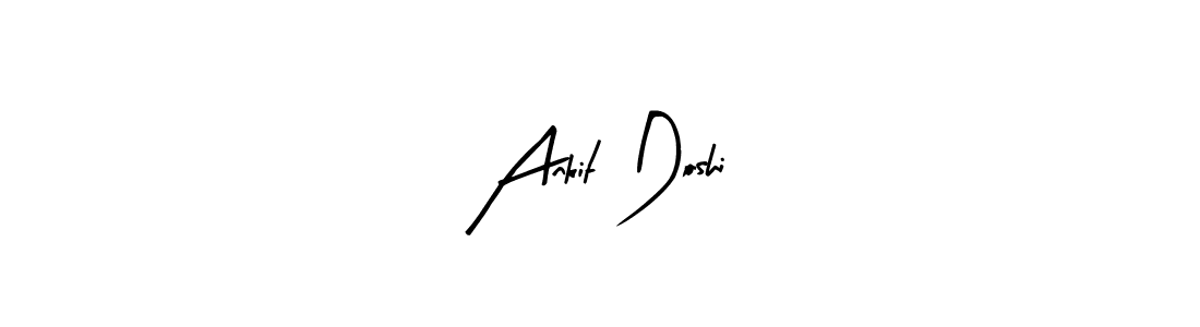 You should practise on your own different ways (Arty Signature) to write your name (Ankit Doshi) in signature. don't let someone else do it for you. Ankit Doshi signature style 8 images and pictures png