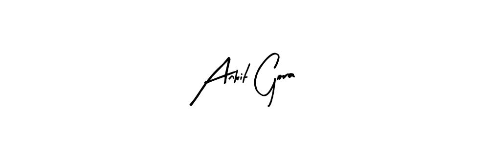 Create a beautiful signature design for name Ankit Gora. With this signature (Arty Signature) fonts, you can make a handwritten signature for free. Ankit Gora signature style 8 images and pictures png