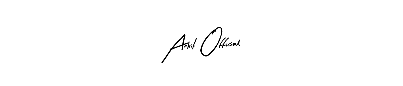 The best way (Arty Signature) to make a short signature is to pick only two or three words in your name. The name Ankit Official include a total of six letters. For converting this name. Ankit Official signature style 8 images and pictures png