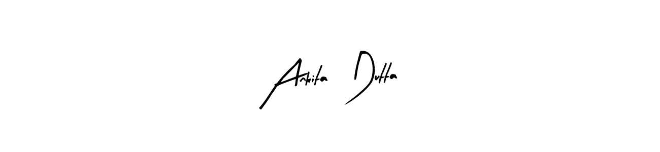 Make a short Ankita  Dutta signature style. Manage your documents anywhere anytime using Arty Signature. Create and add eSignatures, submit forms, share and send files easily. Ankita  Dutta signature style 8 images and pictures png