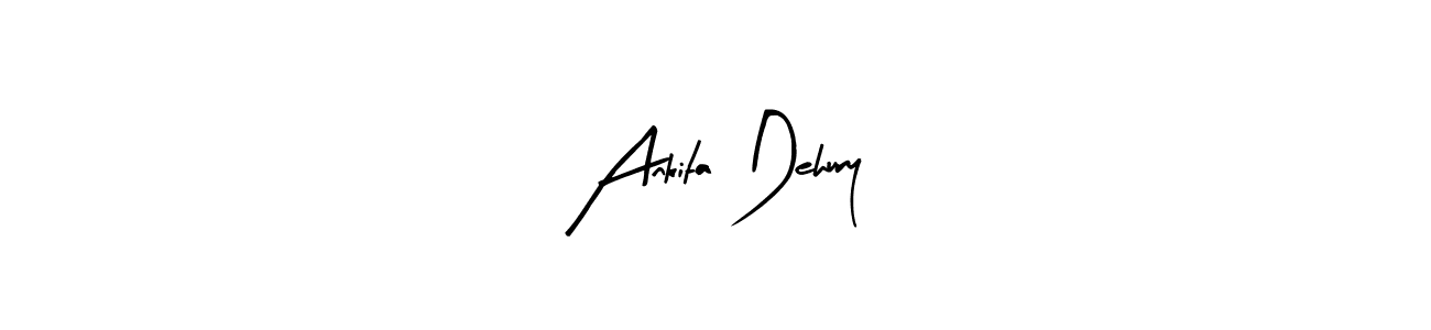 How to make Ankita Dehury name signature. Use Arty Signature style for creating short signs online. This is the latest handwritten sign. Ankita Dehury signature style 8 images and pictures png