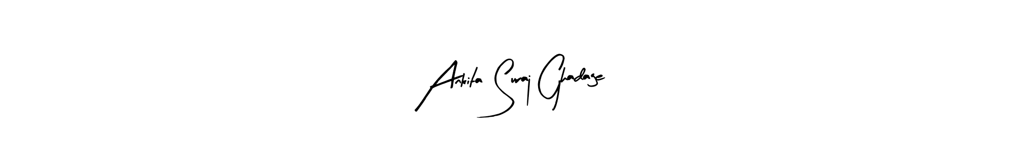 Make a beautiful signature design for name Ankita Suraj Ghadage. Use this online signature maker to create a handwritten signature for free. Ankita Suraj Ghadage signature style 8 images and pictures png