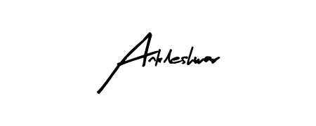 Practice writing Ankleshwar with the flow of Arty Signature lettering. A fantastic source of inspiration for developing your personal signature style. Ankleshwar signature style 8 images and pictures png