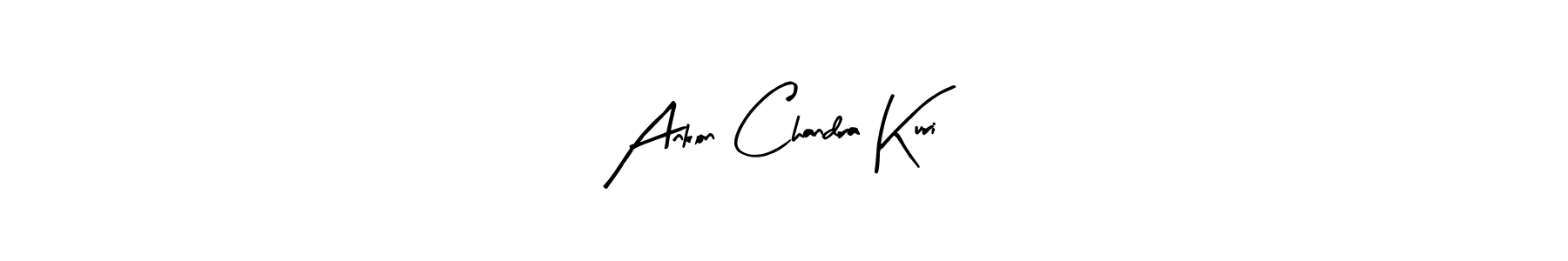 How to make Ankon Chandra Kuri signature? Arty Signature is a professional autograph style. Create handwritten signature for Ankon Chandra Kuri name. Ankon Chandra Kuri signature style 8 images and pictures png