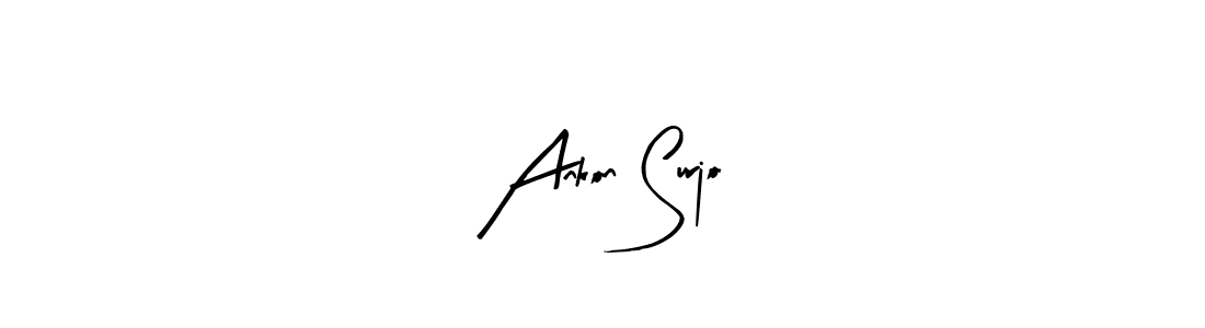 The best way (Arty Signature) to make a short signature is to pick only two or three words in your name. The name Ankon Surjo include a total of six letters. For converting this name. Ankon Surjo signature style 8 images and pictures png