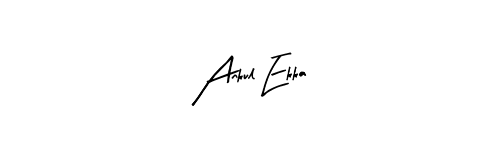 Create a beautiful signature design for name Ankul Ekka. With this signature (Arty Signature) fonts, you can make a handwritten signature for free. Ankul Ekka signature style 8 images and pictures png