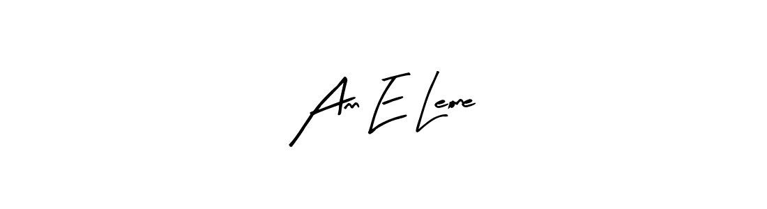 Use a signature maker to create a handwritten signature online. With this signature software, you can design (Arty Signature) your own signature for name Ann E Leone. Ann E Leone signature style 8 images and pictures png