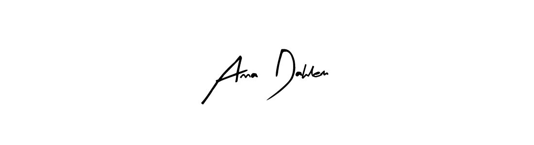 Anna Dahlem stylish signature style. Best Handwritten Sign (Arty Signature) for my name. Handwritten Signature Collection Ideas for my name Anna Dahlem. Anna Dahlem signature style 8 images and pictures png