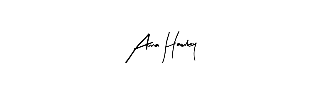 Also we have Anna Hawley name is the best signature style. Create professional handwritten signature collection using Arty Signature autograph style. Anna Hawley signature style 8 images and pictures png