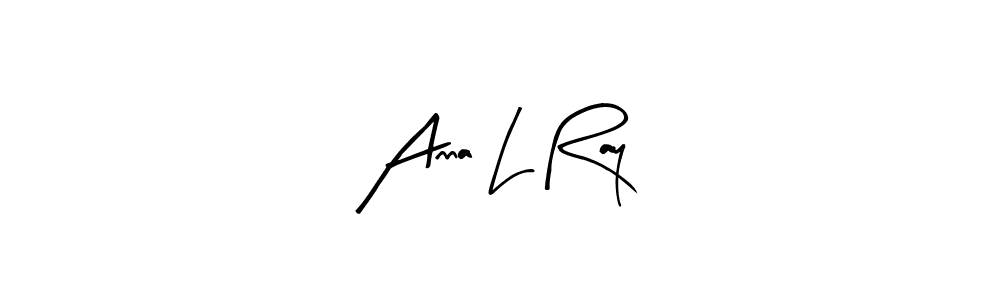 Similarly Arty Signature is the best handwritten signature design. Signature creator online .You can use it as an online autograph creator for name Anna L Ray. Anna L Ray signature style 8 images and pictures png