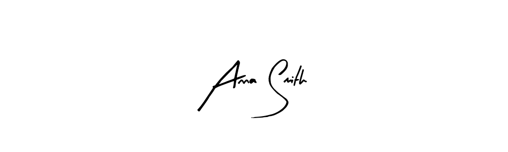 How to make Anna Smith name signature. Use Arty Signature style for creating short signs online. This is the latest handwritten sign. Anna Smith signature style 8 images and pictures png