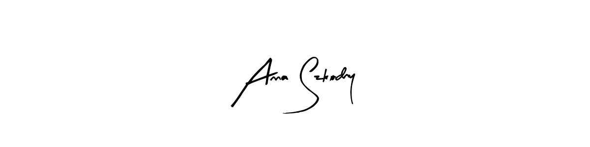 Make a beautiful signature design for name Anna Szkodny. With this signature (Arty Signature) style, you can create a handwritten signature for free. Anna Szkodny signature style 8 images and pictures png