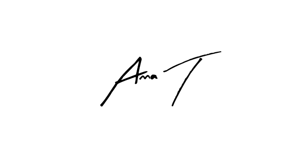 Use a signature maker to create a handwritten signature online. With this signature software, you can design (Arty Signature) your own signature for name Anna T. Anna T signature style 8 images and pictures png