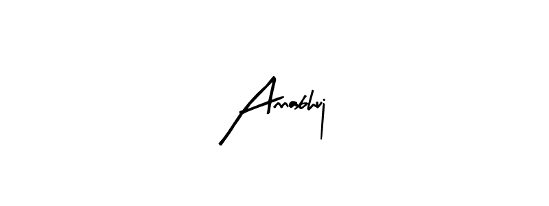 How to make Annabhuj name signature. Use Arty Signature style for creating short signs online. This is the latest handwritten sign. Annabhuj signature style 8 images and pictures png