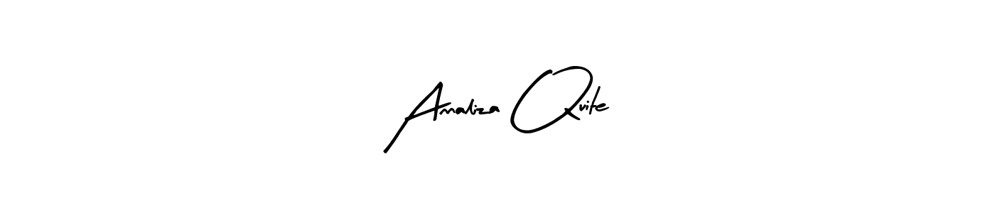 Also we have Annaliza Quite name is the best signature style. Create professional handwritten signature collection using Arty Signature autograph style. Annaliza Quite signature style 8 images and pictures png