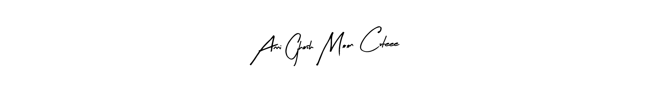 It looks lik you need a new signature style for name Anni Ghosh Moon Cuteee. Design unique handwritten (Arty Signature) signature with our free signature maker in just a few clicks. Anni Ghosh Moon Cuteee signature style 8 images and pictures png