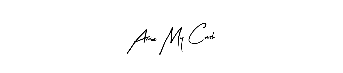 Annie My Crush stylish signature style. Best Handwritten Sign (Arty Signature) for my name. Handwritten Signature Collection Ideas for my name Annie My Crush. Annie My Crush signature style 8 images and pictures png