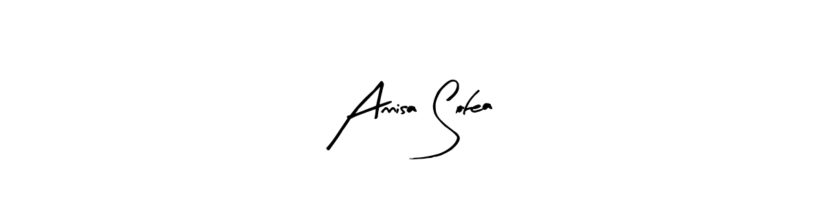 Annisa Sofea stylish signature style. Best Handwritten Sign (Arty Signature) for my name. Handwritten Signature Collection Ideas for my name Annisa Sofea. Annisa Sofea signature style 8 images and pictures png