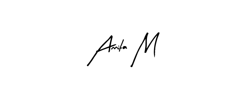 It looks lik you need a new signature style for name Annita M. Design unique handwritten (Arty Signature) signature with our free signature maker in just a few clicks. Annita M signature style 8 images and pictures png