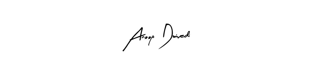 Arty Signature is a professional signature style that is perfect for those who want to add a touch of class to their signature. It is also a great choice for those who want to make their signature more unique. Get Anoop Dwivedi name to fancy signature for free. Anoop Dwivedi signature style 8 images and pictures png