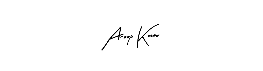 Design your own signature with our free online signature maker. With this signature software, you can create a handwritten (Arty Signature) signature for name Anoop Kumar. Anoop Kumar signature style 8 images and pictures png