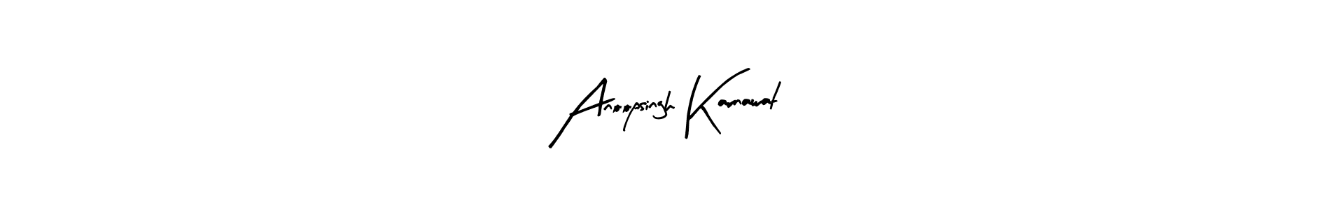 Here are the top 10 professional signature styles for the name Anoopsingh Karnawat. These are the best autograph styles you can use for your name. Anoopsingh Karnawat signature style 8 images and pictures png