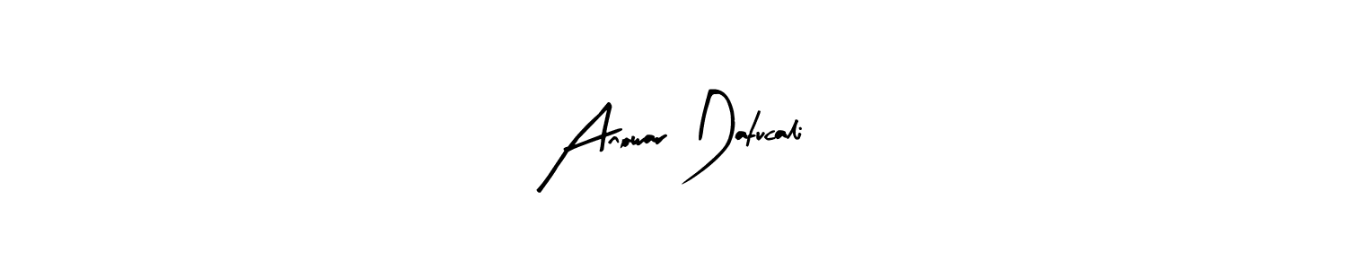 Make a beautiful signature design for name Anowar Datucali. Use this online signature maker to create a handwritten signature for free. Anowar Datucali signature style 8 images and pictures png