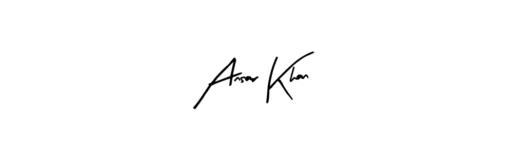 Make a beautiful signature design for name Ansar Khan. With this signature (Arty Signature) style, you can create a handwritten signature for free. Ansar Khan signature style 8 images and pictures png