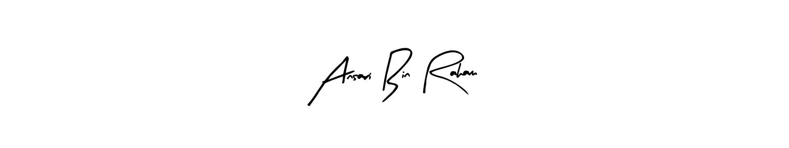 Check out images of Autograph of Ansari Bin Raham name. Actor Ansari Bin Raham Signature Style. Arty Signature is a professional sign style online. Ansari Bin Raham signature style 8 images and pictures png