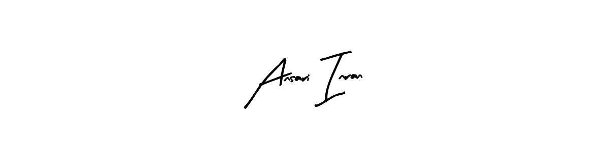 Ansari Inran stylish signature style. Best Handwritten Sign (Arty Signature) for my name. Handwritten Signature Collection Ideas for my name Ansari Inran. Ansari Inran signature style 8 images and pictures png