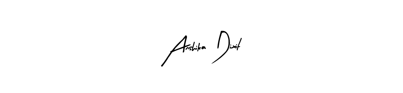 Use a signature maker to create a handwritten signature online. With this signature software, you can design (Arty Signature) your own signature for name Anshika Dixit. Anshika Dixit signature style 8 images and pictures png