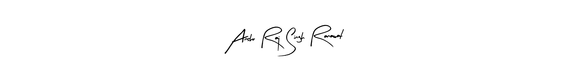 Similarly Arty Signature is the best handwritten signature design. Signature creator online .You can use it as an online autograph creator for name Anshu Raj Singh Ranawat. Anshu Raj Singh Ranawat signature style 8 images and pictures png