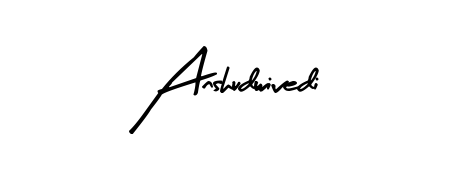 Achieve flawless digital penmanship with Anshudwivedi name in Arty Signature font. The perfect tool for creating online signatures. Anshudwivedi signature style 8 images and pictures png