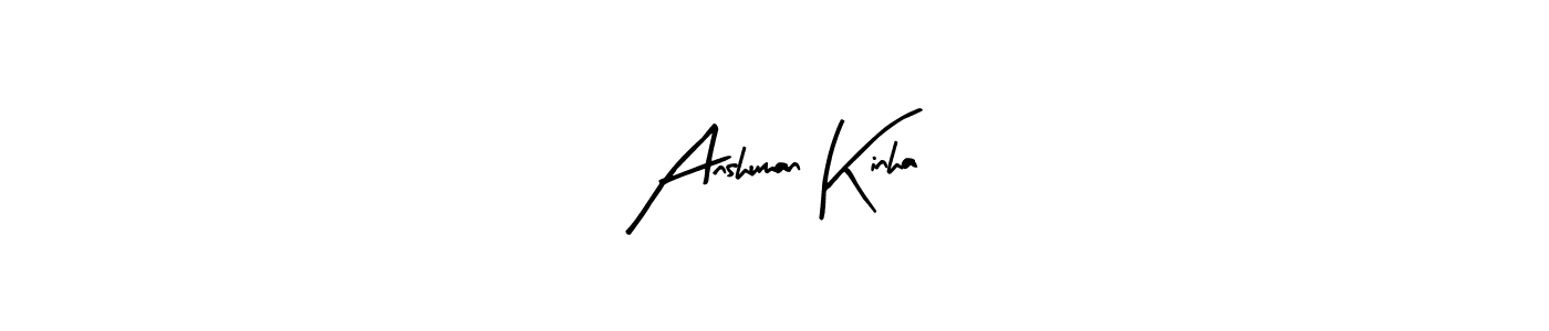 This is the best signature style for the Anshuman Kinha name. Also you like these signature font (Arty Signature). Mix name signature. Anshuman Kinha signature style 8 images and pictures png