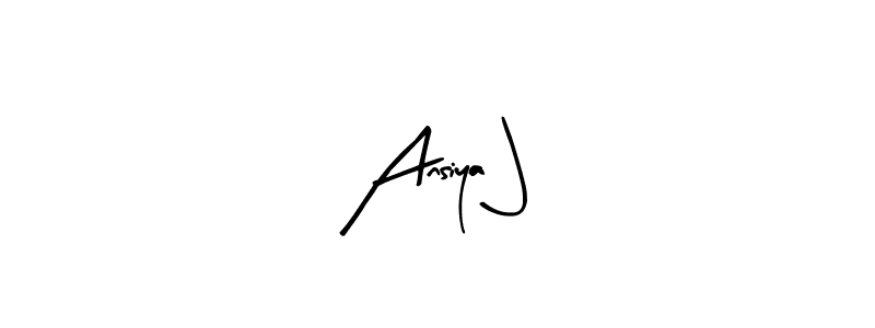 Also You can easily find your signature by using the search form. We will create Ansiya J name handwritten signature images for you free of cost using Arty Signature sign style. Ansiya J signature style 8 images and pictures png