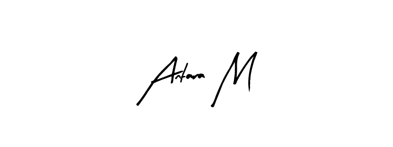 You can use this online signature creator to create a handwritten signature for the name Antara M. This is the best online autograph maker. Antara M signature style 8 images and pictures png