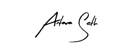 Similarly Arty Signature is the best handwritten signature design. Signature creator online. You can use it as an online autograph creator for name Antara Seth. Antara Seth signature style 8 images and pictures png