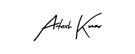 A modern signature idea for name Antesh Kumar using Arty Signature font. Clean strokes and elegant curves make it stand out instantly. Antesh Kumar signature style 8 images and pictures png