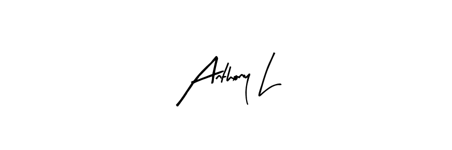 if you are searching for the best signature style for your name Anthony L. so please give up your signature search. here we have designed multiple signature styles  using Arty Signature. Anthony L signature style 8 images and pictures png