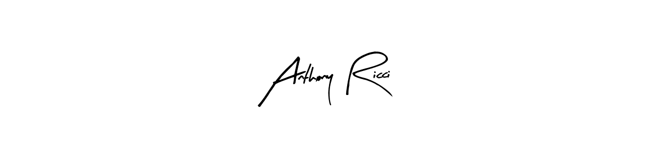 Similarly Arty Signature is the best handwritten signature design. Signature creator online .You can use it as an online autograph creator for name Anthony Ricci. Anthony Ricci signature style 8 images and pictures png