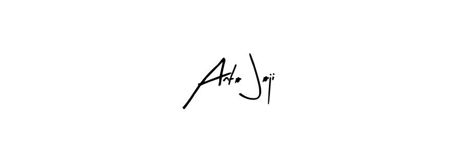 Best and Professional Signature Style for Anto Joji. Arty Signature Best Signature Style Collection. Anto Joji signature style 8 images and pictures png