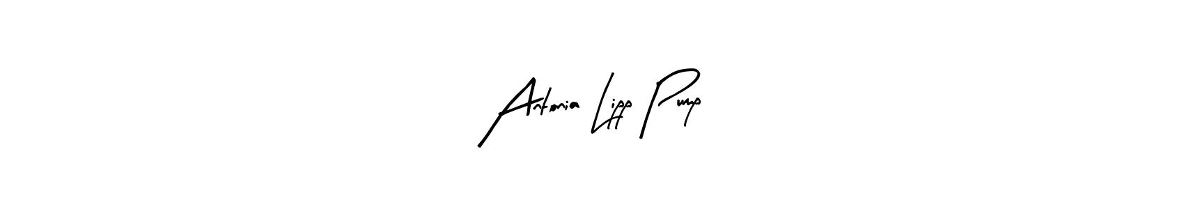 Make a beautiful signature design for name Antonia Lipp Pump. Use this online signature maker to create a handwritten signature for free. Antonia Lipp Pump signature style 8 images and pictures png